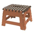 seno* Be высота 22cm..... глубина широкая ступень складной стремянка Brown 