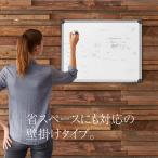 ホワイトボード 事務所 オフィス マグネット対応 壁掛 600mm×450mm HBP-152SW コマイ