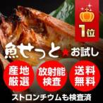 魚介 お試し 魚セット 4品目 真ほっけ アジ 紅鮭 鮭フレーク 送料無料 ストロンチウム検査済み 放射能検査済み