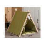  для домашних животных домашнее животное house tipi- палатка домашнее животное bed из дерева собачья конура нежный. подушка имеется bed собака домик для кошек кошка собака заяц 