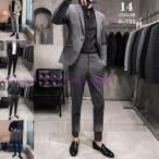 スーツ メンズ スーツセットアップ 