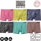  Gunze корпус wild 3D-Boxer боксеры передний .. цельный формирование M/L/LL | одноцветный Fit мужской нейлон нижнее белье нижнее белье внутренний BWS891N GUNZE BODYWILD