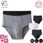 (送料無料)グンゼ  YG ワイジー COTTON100％ スタンダードブリーフ YV0030N 10枚セット M L LL GUNZE COTTON コットン100％シリーズ