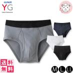 (送料無料)グンゼ YG ワイジー COTTON100％ セミビキニブリーフ 10枚セット YV0040N M L LL GUNZE COTTON コットン100％シリーズ