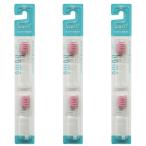 ショッピングホワイトニング ホワイトニングカフェhome替え歯ブラシ 6個セット やわらかめ マイナスイオン 歯垢除去 ヘッド交換式 ラバーソフト毛