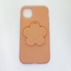  цветочный узор с покрытием зеркало ( iPhone11 ProMax ) iPhone смартфон кейс покрытие зеркало orange оранжевый подарок подарок день рождения женский 