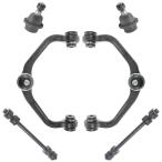 TRQ Front Suspension Kit Ball Joint Control Arm 