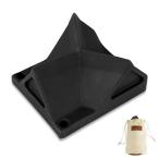 薪割り クサビ 楔 キャンプ 薪割り台 薪割り機 専用収納袋付き 手動 ミニ 置き型 軽量 コンパクト・持ち運びに便利 焚き火 薪ストーブの