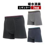 尿漏れパンツ 男性用 ボクサーパンツ 尿漏れ 吸水パンツ 男性 メンズ 失禁パンツ おもらし おしっこ 尿もれ ちょい漏れ 消臭 薄い 薄型