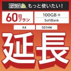 [ удлинение специальный ] месяц промежуток 100GB 60 день план K4 501HW wifi в аренду карман wifi
