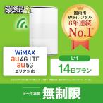 ホームルーターー wifi レンタル 14日