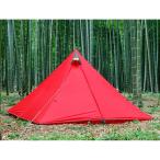 【廃番特価　33％オフ】テンマクデザイン　パンダ レッド【ワンポールテント】（CAMPANDA×tent-Mark DESIGNS）