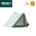 テンマクデザイン 公式 サーカスTC DX専用 窓付きフロントフラップ ダックグリーン キャンプ用品 ファミリー 家族用 アウトドア オプション品 tent-Mark DESIGNS