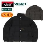 NANGA ナンガ × WILD-1 別注 クラシックダウンジャケット 760FP メンズ 軽量 保温 防寒 アウトドア 日本製 限定モデル 25FW