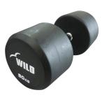 固定式 ダンベル 50kg WF 代金引換不可 / 鉄アレイ ジムダンベル 筋トレ トレーニング器具 送料無料 50キロ ラバー ジム WILD FIT ワイルドフィット