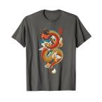 中国のお正月 中国の丑の刻龍 Tシャツ
