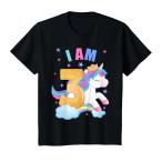  Kids 3 лет 3 лет день рождения костюм мужчина девочка Unicorn футболка 