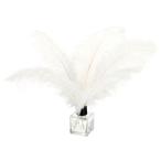 PATIKIL 150 шт природа страус. перо центральная стойка -s свадьба party центральная стойка -s аранжировка цветов для дом. оборудование орнамент белый 