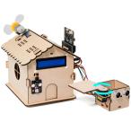 KEYESTUDIO Micro:Bit V2 スマートホームキット、楽しい Microbit Stem コーディング プロジェクト付き (Micro