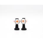 グラススクエア かわいらしい ガラスの 雛人形 ぼんぼり 大 2点組