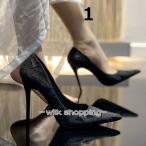 パンプス ハイヒール ポインテッドトゥ ヒール9センチ 5センチ 10cm 3cm 7cm 8cm パーティー スエード ピンヒール シンプル 通勤 通学 美脚 お呼ばれ 結婚式
