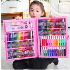 色鉛筆 水彩 お絵かき 86色セット 水彩画 プレゼント 文房具 知育教育 筆記具 絵の具セット カラーサインペン 入学 入園 祝い 画材 塗り絵