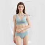 授乳ブラ?ショーツセット 上下セット マタニティ 垂れない ブラジャー  出産準備  産前産後 下着 前開き マタニティウェア 妊婦 パンツ 通気性