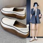 スリッポン レディース おしゃれ 紐なし 無地 シンプル スリッポンスニーカー 大人カジュアル ローカットスニーカーレディース 厚底スリッポン 厚底スニーカー