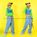  Kids танцевальный костюм hip-hop ребенок одежда HIPHOP длинный рукав tops брюки длинные брюки Denim Gene s мужчина девочка Cheer девушка спортивная форма тренировка надеты Mai шт. одежда 