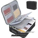 書類 収納バッグ 鍵付き ポーチ フ