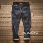 赤耳 デニム メンズ アメカジ オシャレ ストリート ボトムス 男性 ビンテージ ストレート ジーンズ ジーパン ウォッシュ 春 秋服