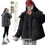 S Корея способ взрослый пуховик зима внешний большой размер котороткое пальто средний длина стеганое полотно зима одежда с хлопком пальто красивый . с капюшоном . с хлопком ja