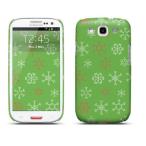 docomo GALAXY S3 SIII SC-06D / ギャラクシー s3 α SC-03E専用 ケース LAB.C +D Case for Galaxy S3 JU-07 雪 結晶