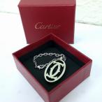カルティエ CARTIER キーホルダー キーリング チャーム シルバーカラー