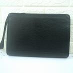 ショッピングBURBERRY BURBERRY　バーバリー　セカンドバッグ　レザー　ブラック