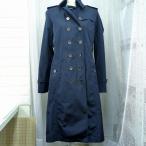 バーバリーロンドン トレンチコート ネイビー サイズ 40 日本製 ベルトなし