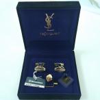 YSL イヴサンローラン カフリンクス ネクタイピン ゴールド シルバーカラー