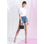 パフスリーブシャツ レディース ガーリー袖 オフィス おしゃれ シック 夏 トップス  L003-0013