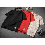 激安　値下げ　送料無料　メンズ　迷彩プリントクルーネック半袖Tシャツ　MT1614835437 K