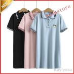  масса 60-105kg соответствует Golf одежда Polo One-piece женский свободно большой размер спорт туника Golf One-piece длинный рубашка-поло 