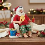 Happy Place 22.9cm | サンタ サンタクロース 人形 置物 フィギュア クリスマス ホリデー Possible Dreams 正規輸