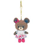 くまのがっこう　マスコット　花柄ワンピ　170262-22