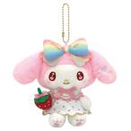 サンリオ　sanrio　マイメロディ　イチゴ新聞　　創刊50周年記念　マスコットぬいぐるみ　MC　209801-25　ナカジマコーポレーション