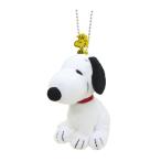 スヌーピー＆ウッドストック　おすわりマスコット