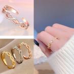  кольцо женский C type кольцо металл аллергия соответствует CZ diamond K18 покрытие пересечение винт . день рождения подарок 
