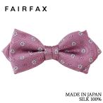 feafaksFAIRFAX бабочка галстук мужской розовый цветочный принт мелкий рисунок шелк 100%po Inte do модель reti Thai сделано в Японии бренд | свадьба подарок праздник .