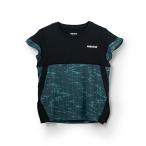 【SALE】アドミラル サイドスリットストライプグラフィックTEE   ATLA21W-60   Admiral LS レディース  24FW※ウインザーオリジナル