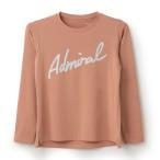 ショッピングラメ 【別注数量限定】アドミラル ラメプリントスクリプトロゴL/S TEE   ATLA31W-46   Admiral LS レディース  25SS※ウインザーオリジナル