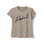 【別注数量限定】アドミラル ラメスクリプトロゴTEE   ATLA36W-29   Admiral LS レディース  25FW※ウインザーオリジナル