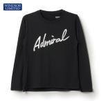 【別注数量限定】アドミラル ラメプリントスクリプトロゴL/S TEE   ATLA42W-10   Admiral LS レディース  26SS※ウインザーオリジナル